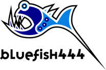 Bluefish444 로고